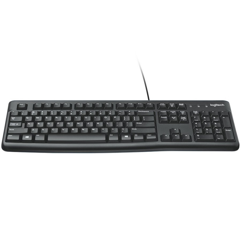 Logitech K120 920-002487 USB-Tastatur, estnisches Layout