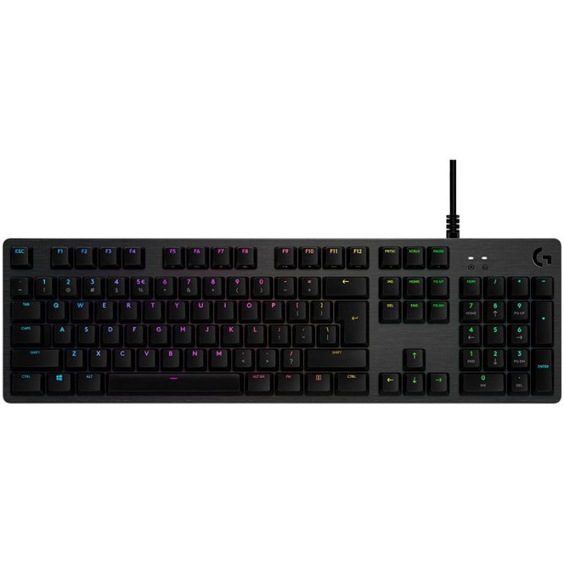 Logitech G512 920-009350 mechanische Gaming-Tastatur mit Hintergrundbeleuchtung, GX-Switches