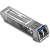 TRENDnet TEG-MGBS40D5 SFP (Mini-GBIC)-Transceiver-Modul, 1GbE, 1000Base-LX, LC, bis zu 40 km, 1550 nm (TX)