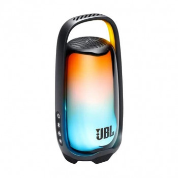 JBL Pulse 6 tragbarer Lautsprecher mit LED-Lichteffekten, schwarz