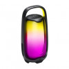 JBL Pulse 6 tragbarer Lautsprecher mit LED-Lichteffekten, schwarz