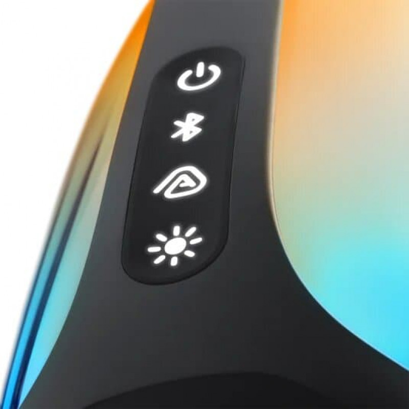 JBL Pulse 6 tragbarer Lautsprecher mit LED-Lichteffekten, schwarz