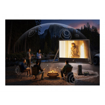 Anker Nebula X1 Pro (D21513F1) Projektor, 4K UHD (3840 x 2160), 3500 ANSI-Lumen, WLAN, schwarz