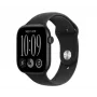 Apple Watch Series 12 GPS Smartwatch, 42 mm, Aluminiumgehäuse in Schwarz, Sportarmband in Schwarz M/L