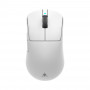 White Shark BORS-W WGM-5021 kabellose Gaming-Maus, 12000 DPI, schwarz