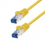 LogiLink CP4047S Patchkabel Cat.6A CCA S/FTP LSZH, 1,5 m, gelb, EconLine
