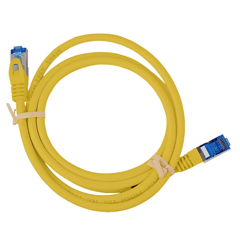 LogiLink CP4047S Patchkabel Cat.6A CCA S/FTP LSZH, 1,5 m, gelb, EconLine