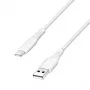 LogiLink CU0253 USB-2.0-Kabel USB-C auf USB-A, 480 Mbit/s, 15 W, weiß, 1,5 m