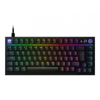 Logitech G316 X 75 Gaming-Tastatur, Schwarz, US International