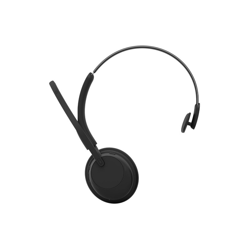 Jabra Evolve3 45 Mono UC Headset mit LINK 390c und Ladestation, Schwarz