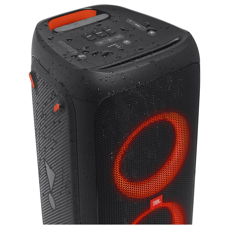 JBL PartyBox 310 JBLPARTYBOX310EU tragbares Party-Soundsystem, kabellos, Bluetooth, App-gesteuert, 240 Watt, Zweiweg, Schwarz