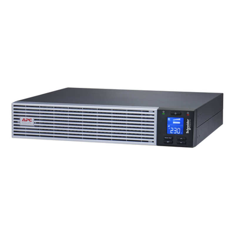 APC Easy UPS On-Line SRVL1KRIRK USV, 1000 VA / 900 W, Li-Ion, Rack 2U, mit Schienensatz