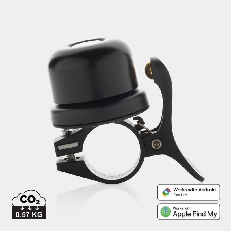 XD Design Connects Bike Finder Dual Fahrradklingel mit Tracker, Apple & Android Find, IPX6, P301.1401