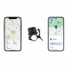 XD Design Connects Bike Finder Dual Fahrradklingel mit Tracker, Apple & Android Find, IPX6, P301.1401