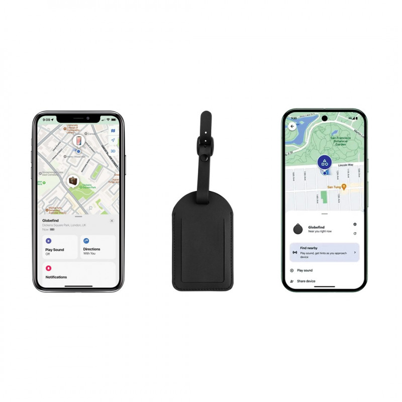 XD Design Connects Globefind Dual RCS Gepäck-Tracker, Apple & Android Find, P301.5701