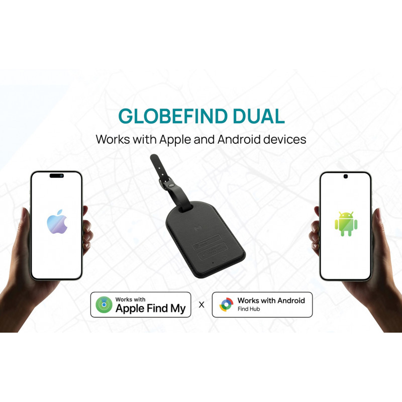 XD Design Connects Globefind Dual RCS Gepäck-Tracker, Apple & Android Find, P301.5701