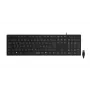 Speedlink NIALA SL-640008-BK Tastatur, schwarz, DE-Layout