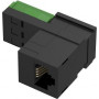 Hama Telefon-Adapter, T+T-Stecker – Modularkupplung 6p4c