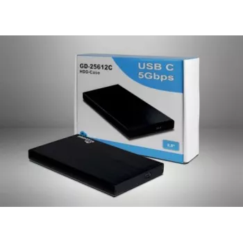 Inter-Tech Argus GD-25612C HDD-Gehäuse, 2,5″, USB-C