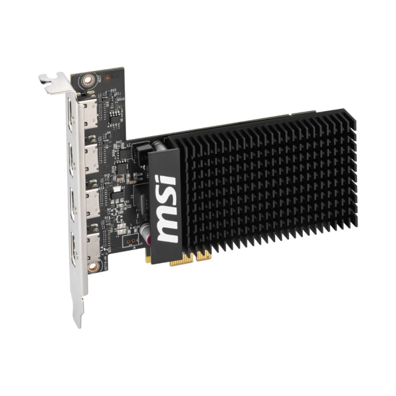 MSI GeForce GT 710 2GD3H Grafikkarte, 2 GB GDDR3, 64 Bit, 4x HDMI