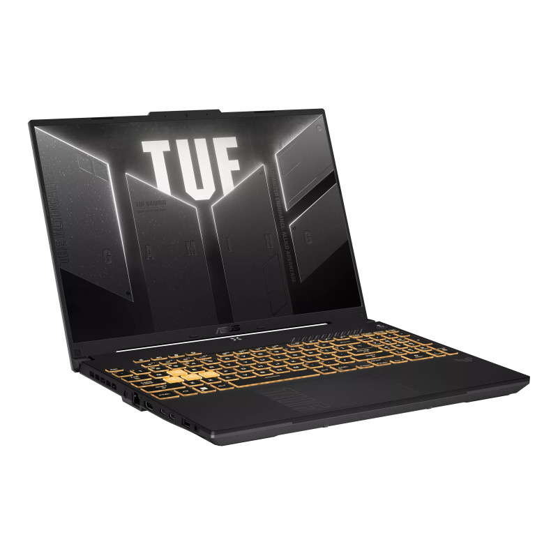 ASUS TUF Gaming F16 FX607VJR-TU305W Notebook, Intel Core 5 205H, 16 GB DDR5, 512 GB SSD, GeForce RTX 3050 6 GB, Windows 11 Home, US-International-Tastatur, grau