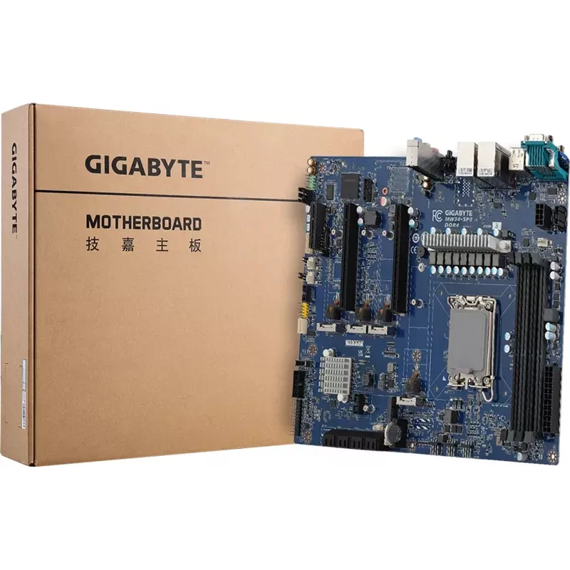 Gigabyte MW34-SP0 Rev. 1.0 Mainboard, ATX, Sockel 1700, DDR4