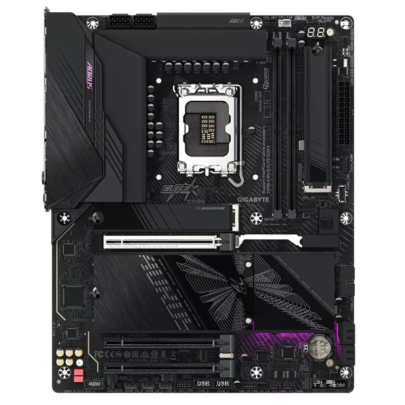 Gigabyte Z890 AORUS Elite Duo X Mainboard, ATX, Sockel LGA1851, DDR5