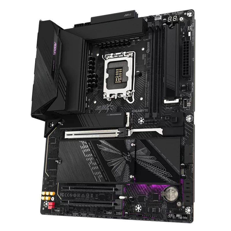 Gigabyte Z890 AORUS Elite Duo X Mainboard, ATX, Sockel LGA1851, DDR5