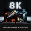 Unitek C11085GY01-50M optisches HDMI-Kabel, 50 m, 8K @ 60 Hz
