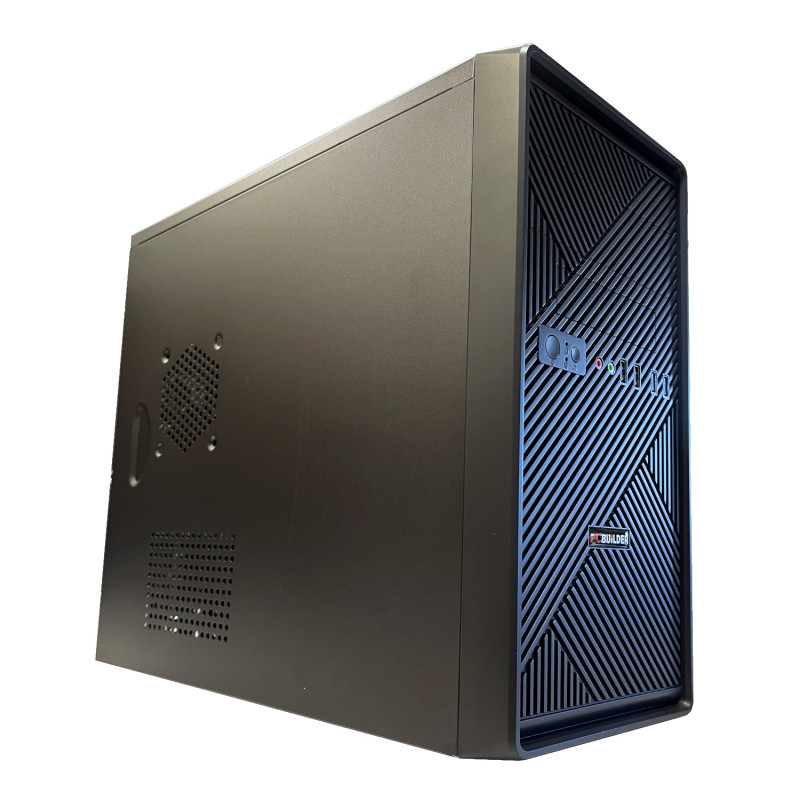 PCBUiLDER HOME MASTER Desktop-PC, Intel Core i5-12400, 16 GB DDR4, 480 GB M.2-NVMe-SSD, Windows 11 Home