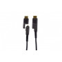 Mercodan 581670017 Glasfaser-HDMI-Kabel, 30 m