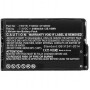 CoreParts 2JT7D-CP Notebook-Akku für Dell