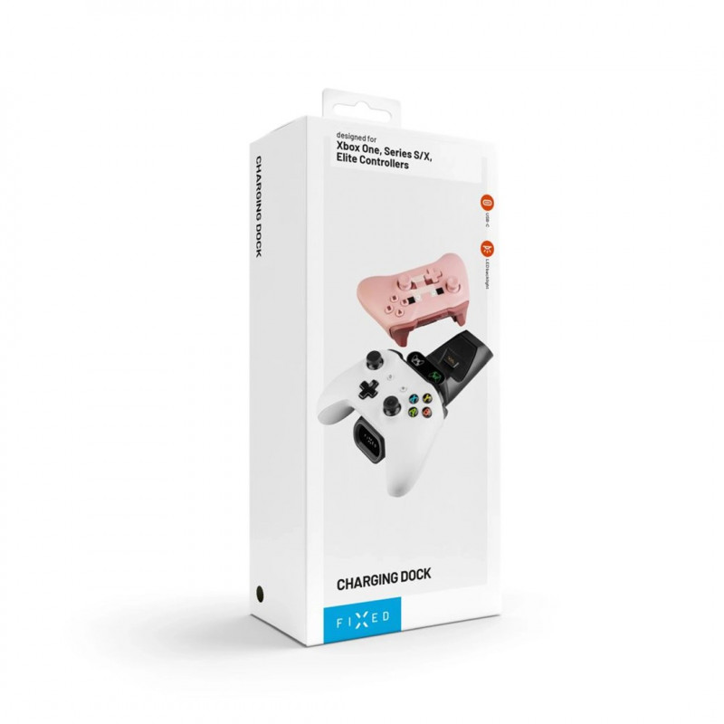 FIXED FIXXB-DCC-BK Dockingstation für Xbox Series X/S Controller, schwarz