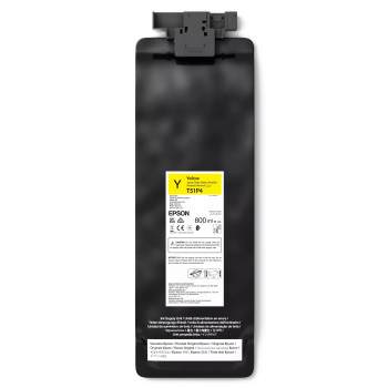 Epson UltraChrome GS3 T51P400 C13T51P400 Tintenpack, gelb, 800 ml