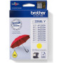 Brother LC-225XLY Tintenpatrone, gelb, 10 ml, hohe Kapazität