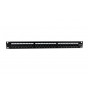 Lanview LVR-CAT6A-UTP-LSA Cat6a 1U 24-Port Patchpanel