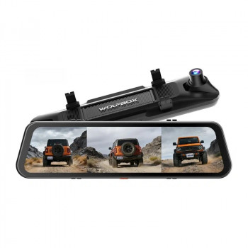 WOLFBOX G900TriPro Bumper Dashcam, 4K vorn + 2,5K hinten + 1080p Stoßstangenkamera, WLAN