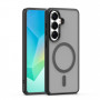 iLike Mag Matt Hülle für Samsung Galaxy A16 4G / A16 5G / A17 4G / A17 5G mit großer Kameraaussparung, schwarz