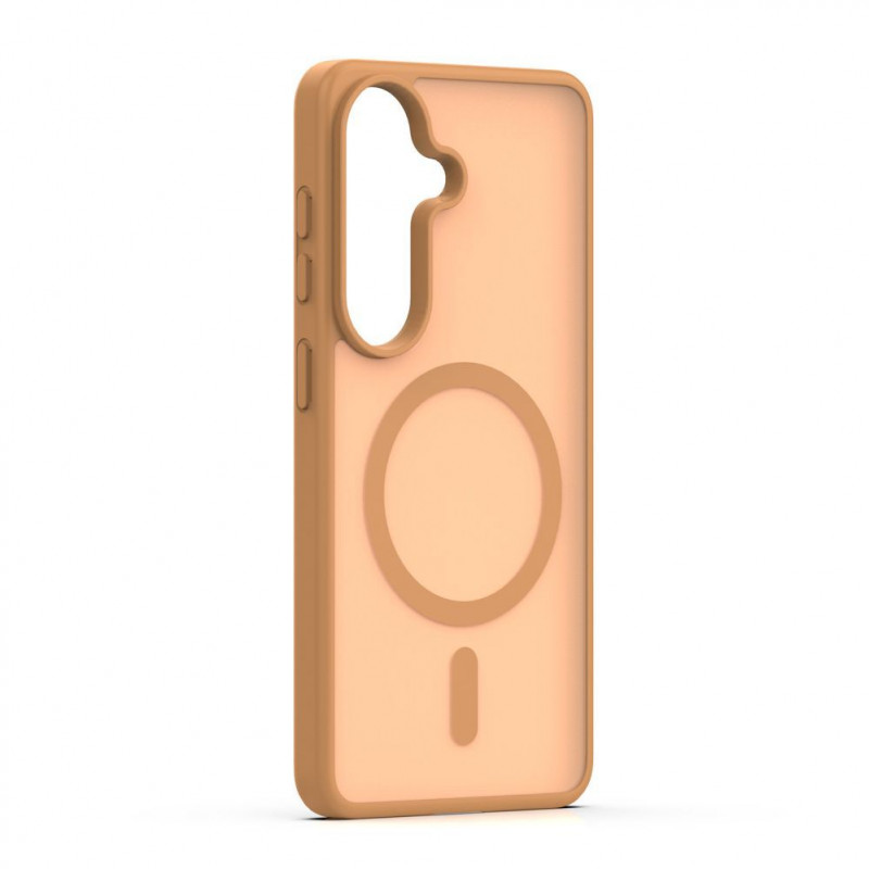 iLike Mag Matt Hülle für Samsung Galaxy A16 4G / A16 5G / A17 4G / A17 5G mit großer Kameraaussparung, braun