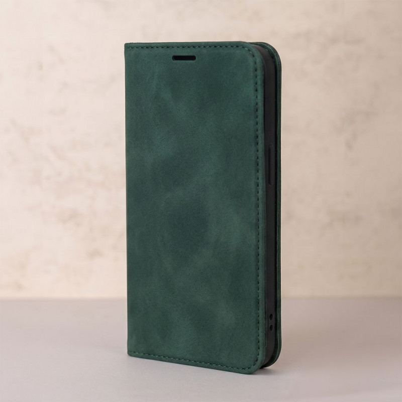TFO Smart Suede Hülle für iPhone 17 Pro Max 6,9 / iPhone 18 Pro Max 6,9, grün