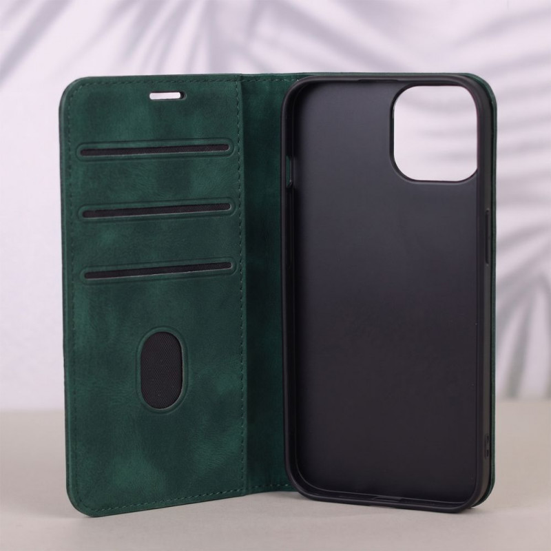 TFO Smart Suede Hülle für iPhone 17 Pro Max 6,9 / iPhone 18 Pro Max 6,9, grün
