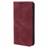 TFO Smart Suede Hülle für iPhone 17 Pro 6,3 / iPhone 18 Pro 6,3, bordeauxrot