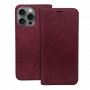 TFO Smart Suede Hülle für iPhone 17 Pro Max 6,9 / iPhone 18 Pro Max 6,9, bordeauxrot