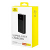 Baseus Star-Lord Powerbank, 20000 mAh, 30 W, mit Display und Kabel, schwarz