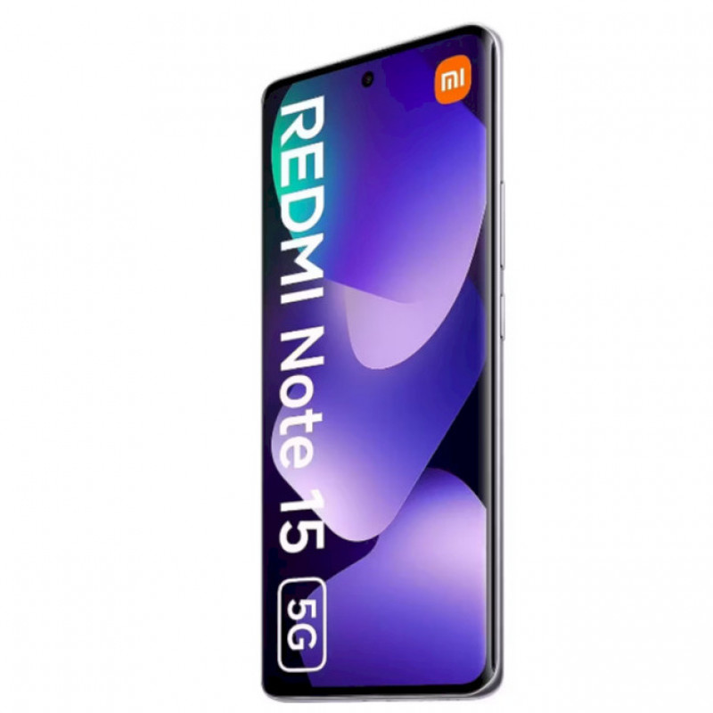 Xiaomi Redmi Note 15 5G Smartphone, Dual-SIM, 12 GB + 512 GB, Nebelviolett