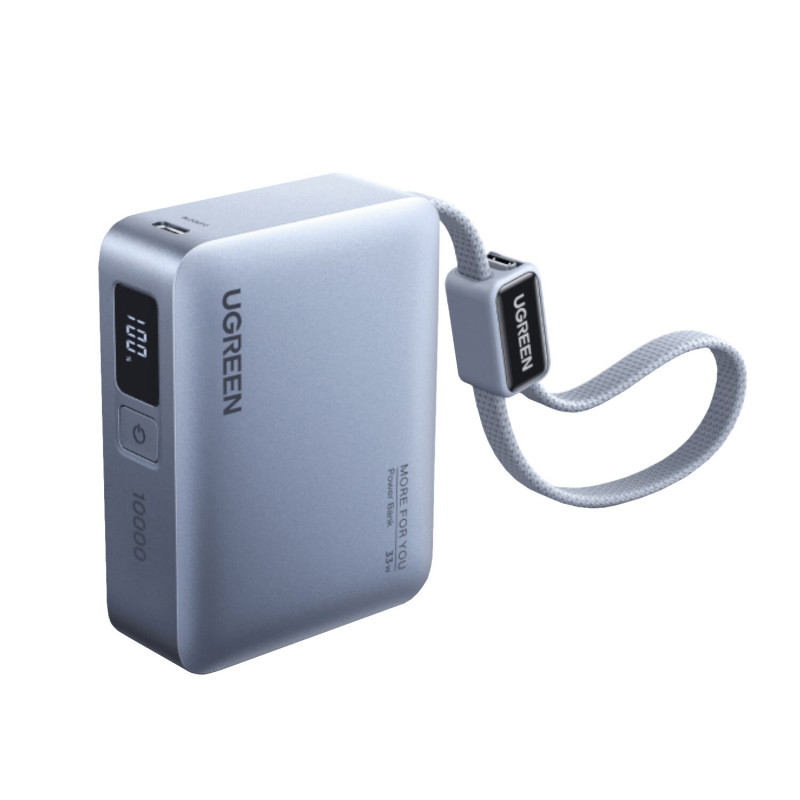 Ugreen PB584 Powerbank 10000 mAh, grau