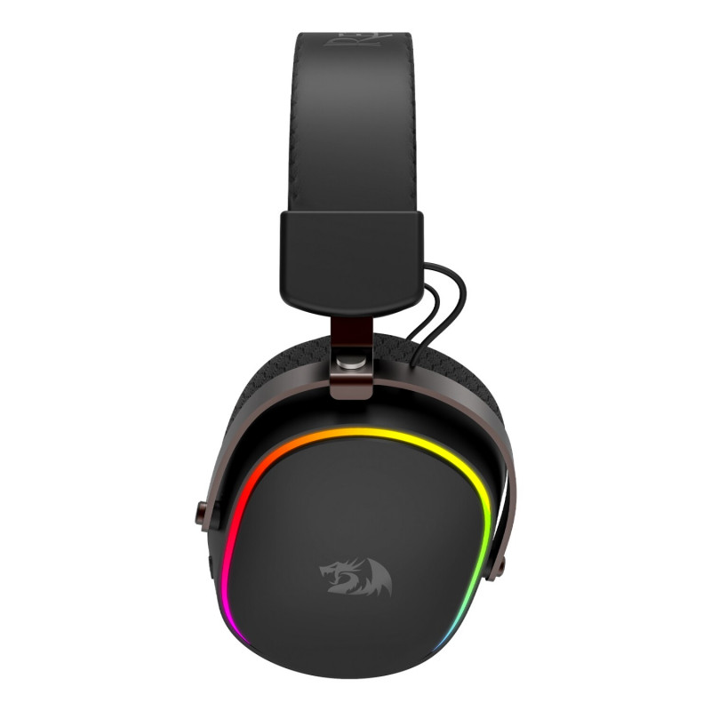 Redragon FURY WRS H831 kabelloses Over-Ear-Gaming-Headset, schwarz