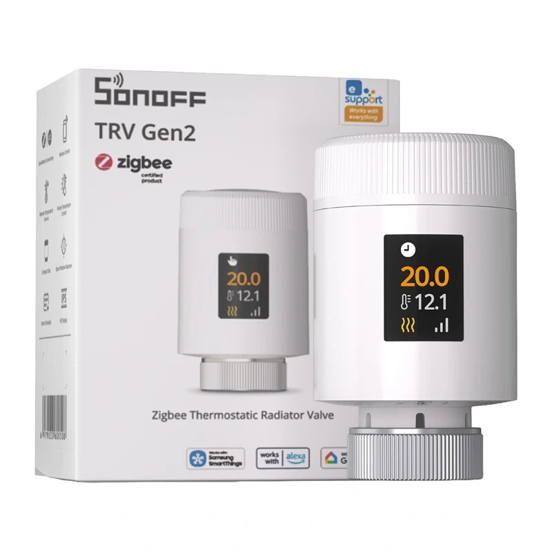 Sonoff TRV Gen2 (TRV-ZBT) Zigbee Heizkörperthermostat