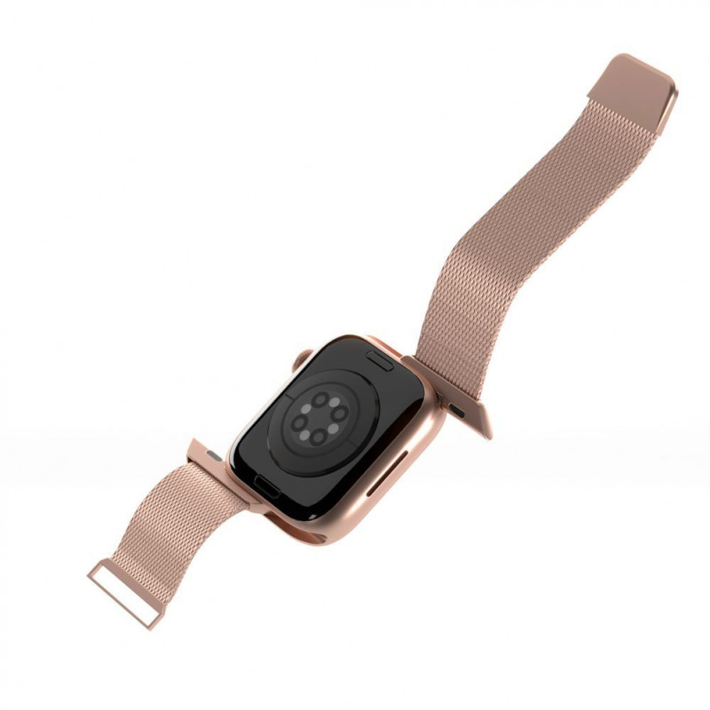 Puro Milanese PUMILAW40ROSE Edelstahlarmband für Apple Watch 38/40/41 mm, rosa