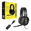 Corsair HS55 Surround CA-9011260-AP kabelgebundenes Gaming-Headset, Dolby Audio 7.1, Carbon Schwarz